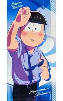 おそ松 壁ドン ビッグタオル Amazon.co.jp: おそ松さん 壁ドン ビジュアルバスタオル カラ松